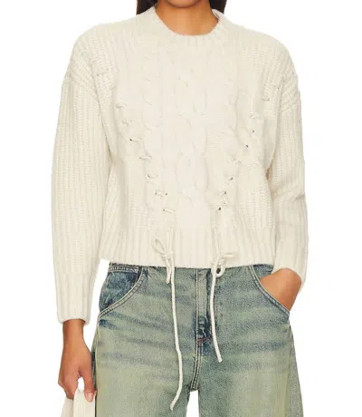 525 America Dakota Sweater In White