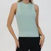 525 America Lani Cotton Sleeveless Knit Tank In Silt Green In Multi