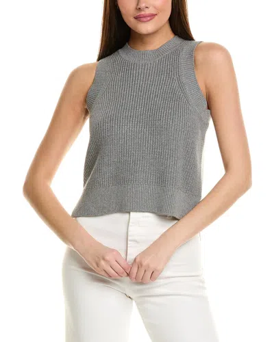 525 America Demi High Neck Tank In Gray