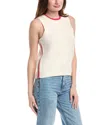 525 America Cable Stitch Tipping Sweater Tank