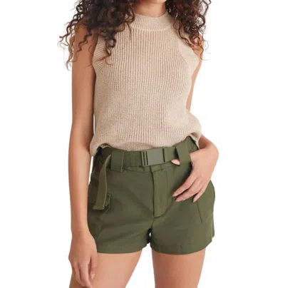 525 America Demi Sweater Crewneck Tank Top In Oat In Brown