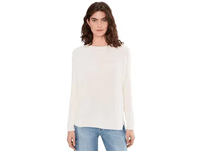 525 America Emma Crewneck Shaker Sweater In Neutral