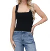 525 AMERICA EVA TANK TOP IN BLACK