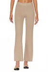525 America Gabby Ribbed Pant In Beige In Neutral