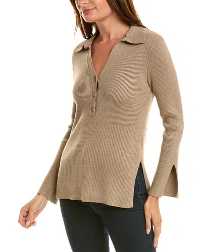 525 America Gemma Pullover In Metallic