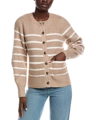 525 AMERICA 525 AMERICA JOSIE STRUCTURED STRIPE CARDIGAN