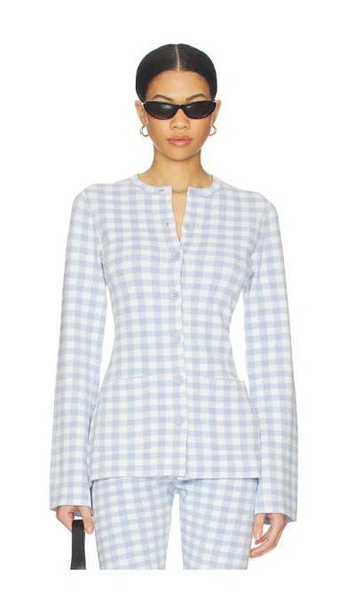 525 America Juniper Elongated Fitted Cardigan