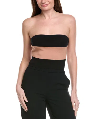525 America Knit Tube Top In Black
