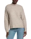 525 America Layla Mock Neck Pullover In Neutral