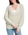525 America Lofty Shine Pullover Sweater In Neutral