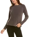 525 America Lurex Shaker Sweater In Grey