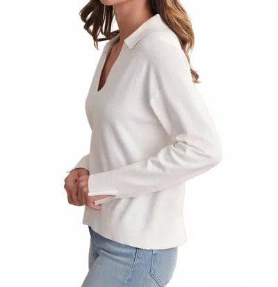 525 America Maddi Pullover In Chalk In White