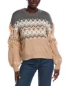 525 America Margaret Pullover In Brown
