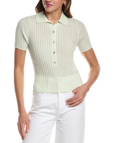 525 America Maya Semi Sheer Top In Neutral