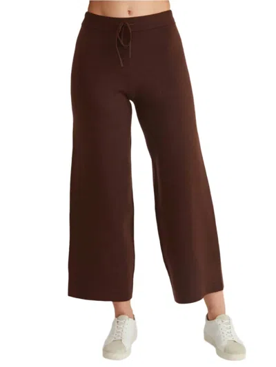 525 America Miranda Wide Leg Pant In Shaved Chocolate In Multi