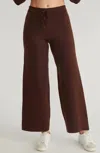 525 America Miranda Wide Leg Pants In Shaved Chocolate In Multi