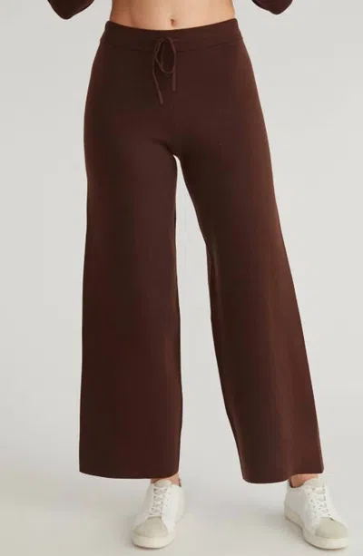 525 America Miranda Wide Leg Pants In Shaved Chocolate In Multi