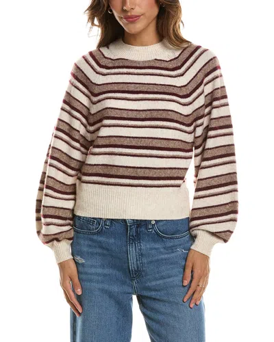 525 America Mock Neck Sweater In Multi