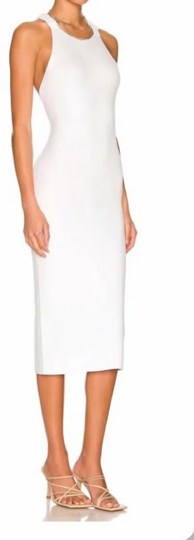 525 America Open Back Dress Black- (not White)
