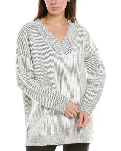 525 America Plaited Cozy Tunic In White