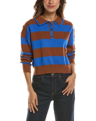 525 America Polo Sweater In Multi