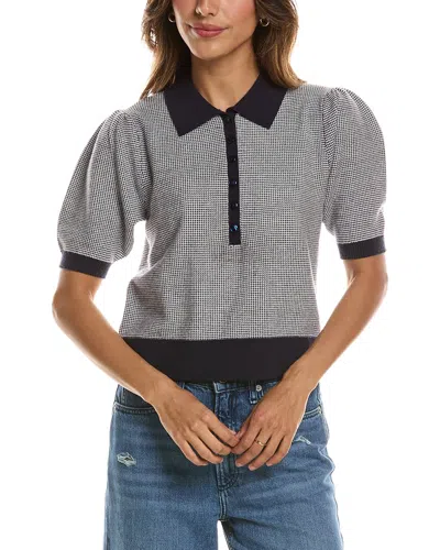 525 America Polo Sweater In Gray