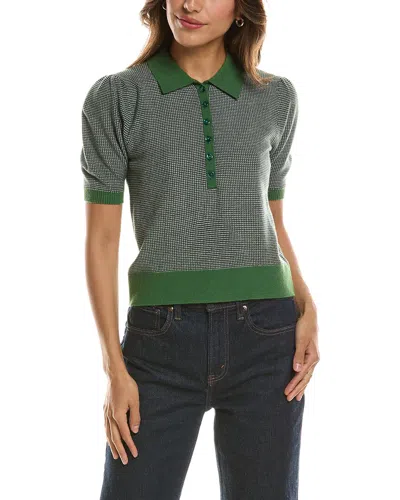 525 America Polo Sweater In Green