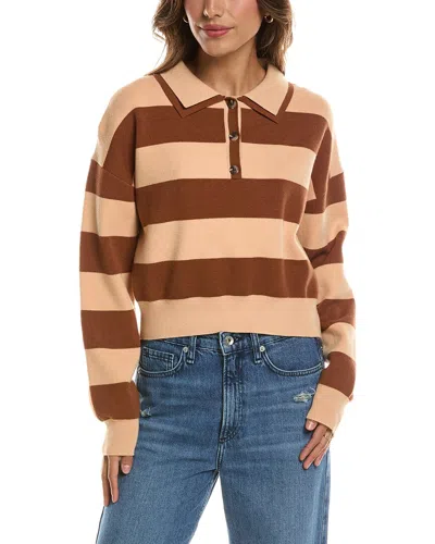 525 America Polo Sweater In Multi