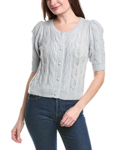 525 AMERICA 525 AMERICA PUFF SLEEVE WOOL-BLEND CARDIGAN