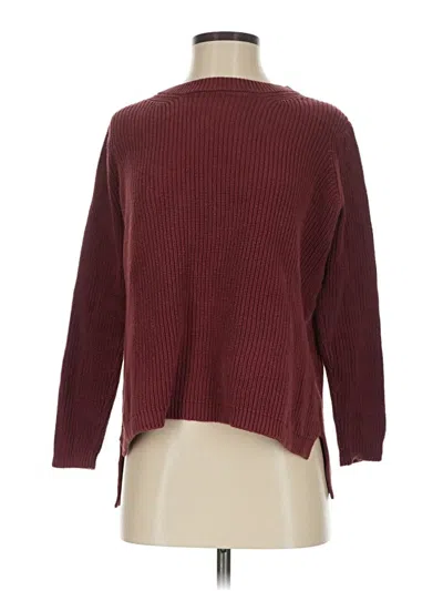 Pre-owned 525 America Pullover Sweater In Burgundy