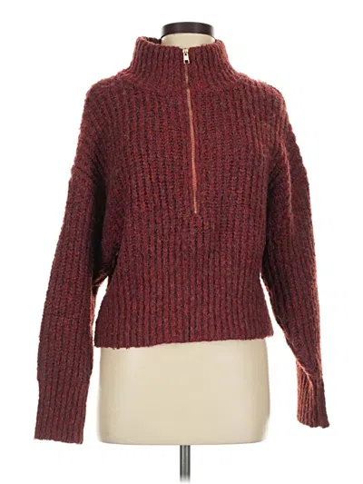 Pre-owned 525 America Pullover Sweater In Burgundy