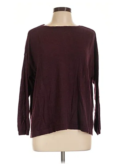 Pre-owned 525 America Pullover Sweater In Burgundy
