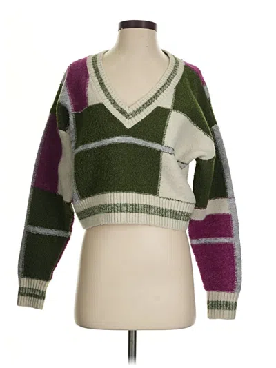 Pre-owned 525 America Pullover Sweater In Green
