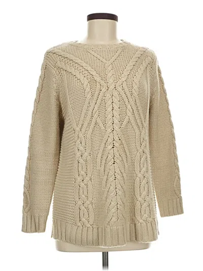 Pre-owned 525 America Pullover Sweater In Tan