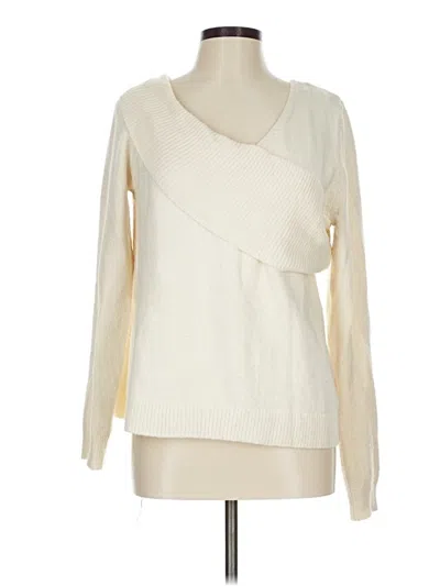 Pre-owned 525 America Pullover Sweater In White