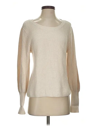 Pre-owned 525 America Pullover Sweater In White