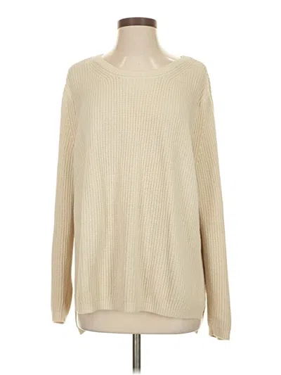 Pre-owned 525 America Pullover Sweater In White