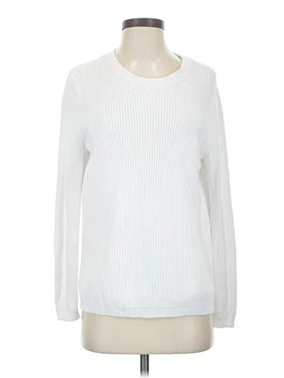 Pre-owned 525 America Pullover Sweater In White