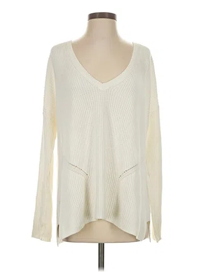Pre-owned 525 America Pullover Sweater In White