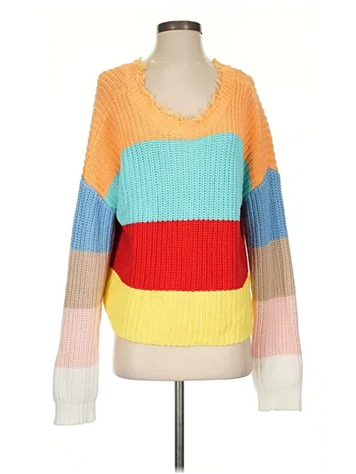 Pre-owned 525 America Pullover Sweater In Yellow