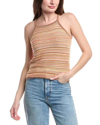 525 America Stripe Crochet Tank