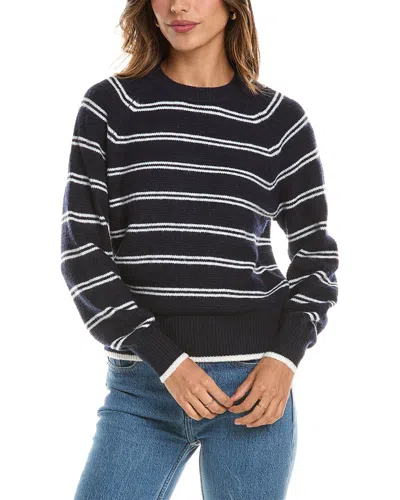 525 America Stripe Sweater In Blue