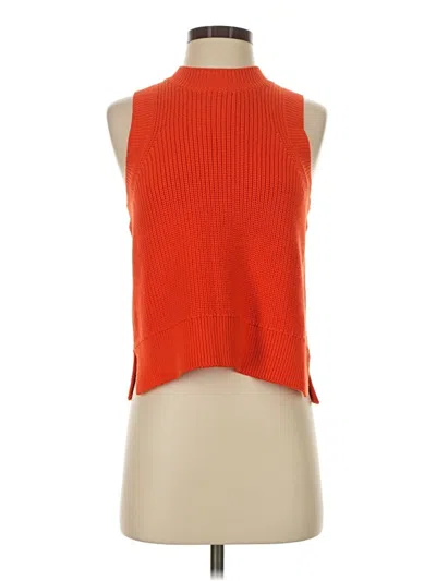 Pre-owned 525 America Sweater Vest In Orange