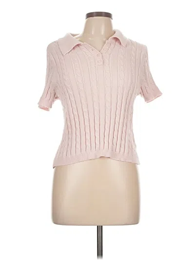 Pre-owned 525 America Sweater Vest In Pink