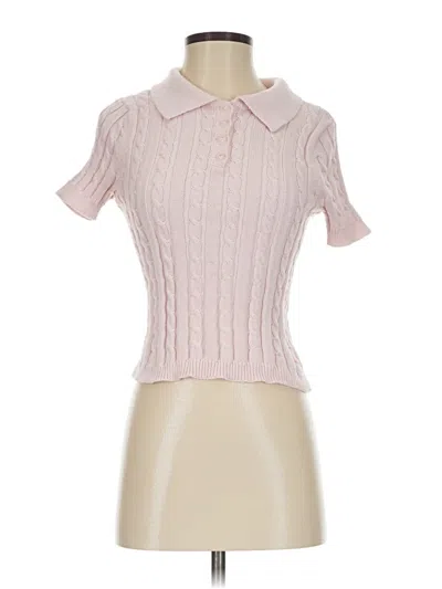 Pre-owned 525 America Sweater Vest In Pink