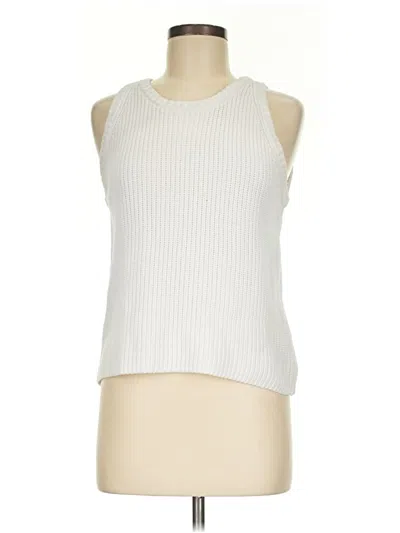 Pre-owned 525 America Sweater Vest In White