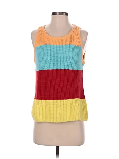 Pre-owned 525 America Sweater Vest In Yellow