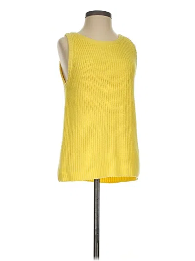 Pre-owned 525 America Sweater Vest In Yellow