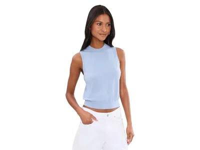 525 America Talia Sweater Shell In Blue