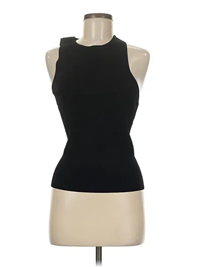 Pre-owned 525 America Tank Top Black Halter Neckline Tops